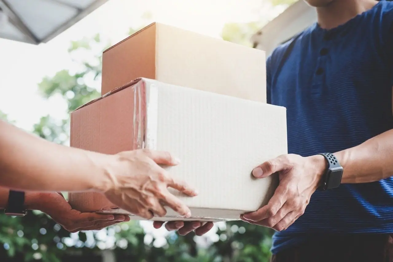 Livraison d'un colis directement chez le client