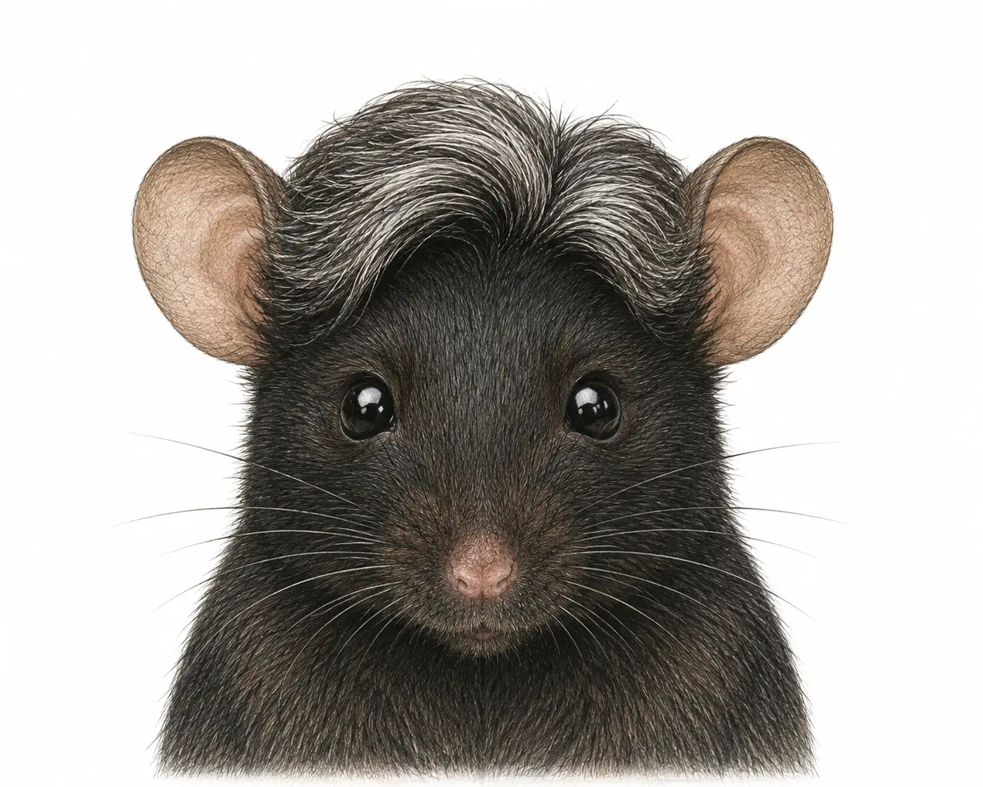Souris poivre et sel