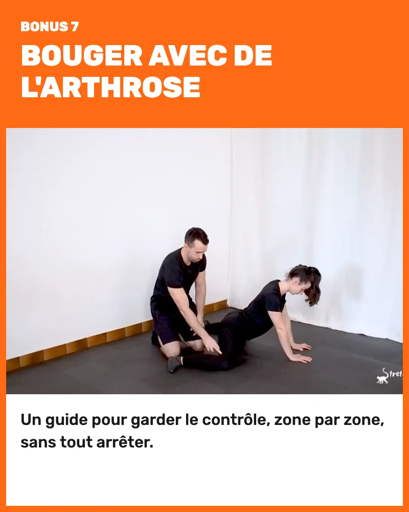 Bonus 7, bouger avec de l'arthrose