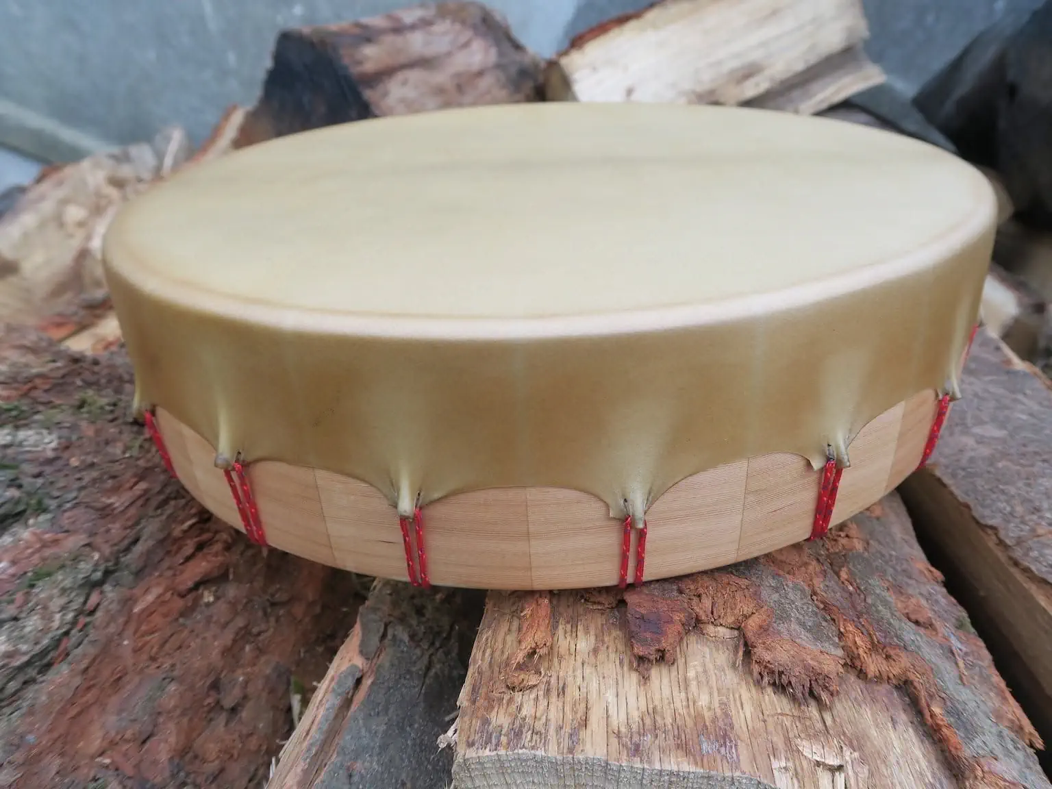 Tambour chamanique fait main