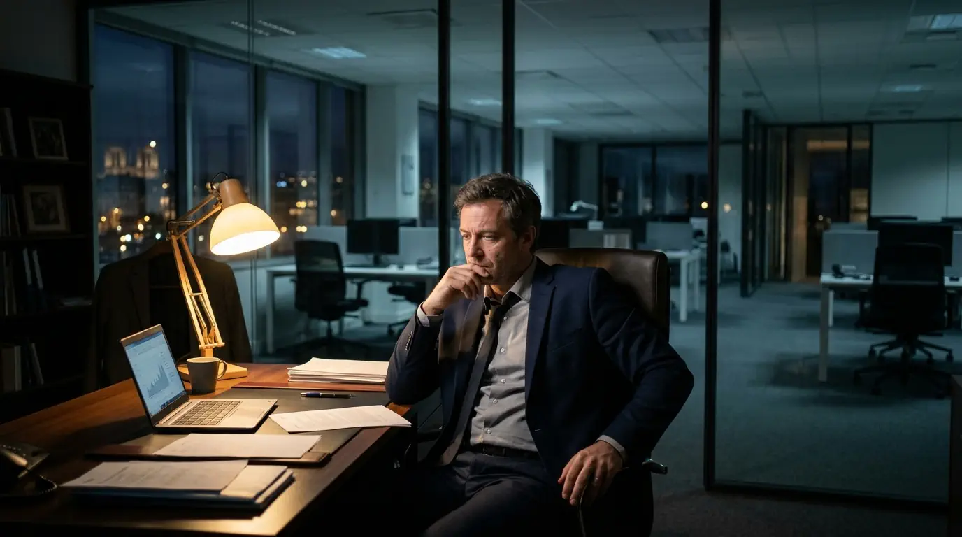 Un bureau vide