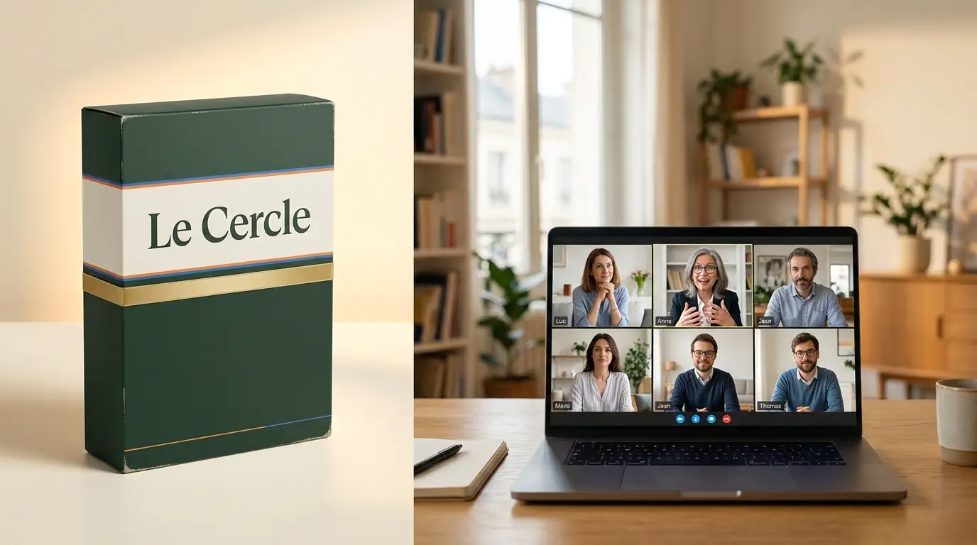 Coffret Le Cercle, abonnement mensuel