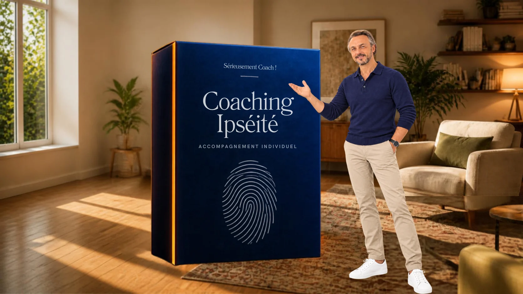 Coffret Coaching Ipséité, accompagnement individuel, présenté par Nicolas Van Caemerbeke