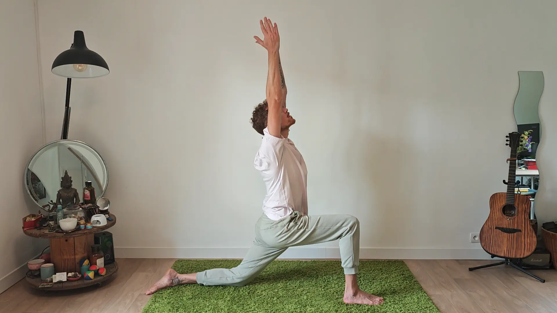 Rotation thoracique yoga
