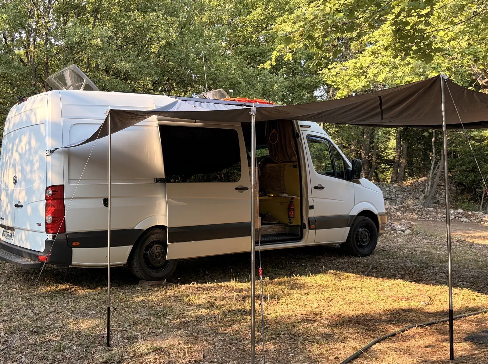 Mon van aménagé, mon quotidien sur les routes de France