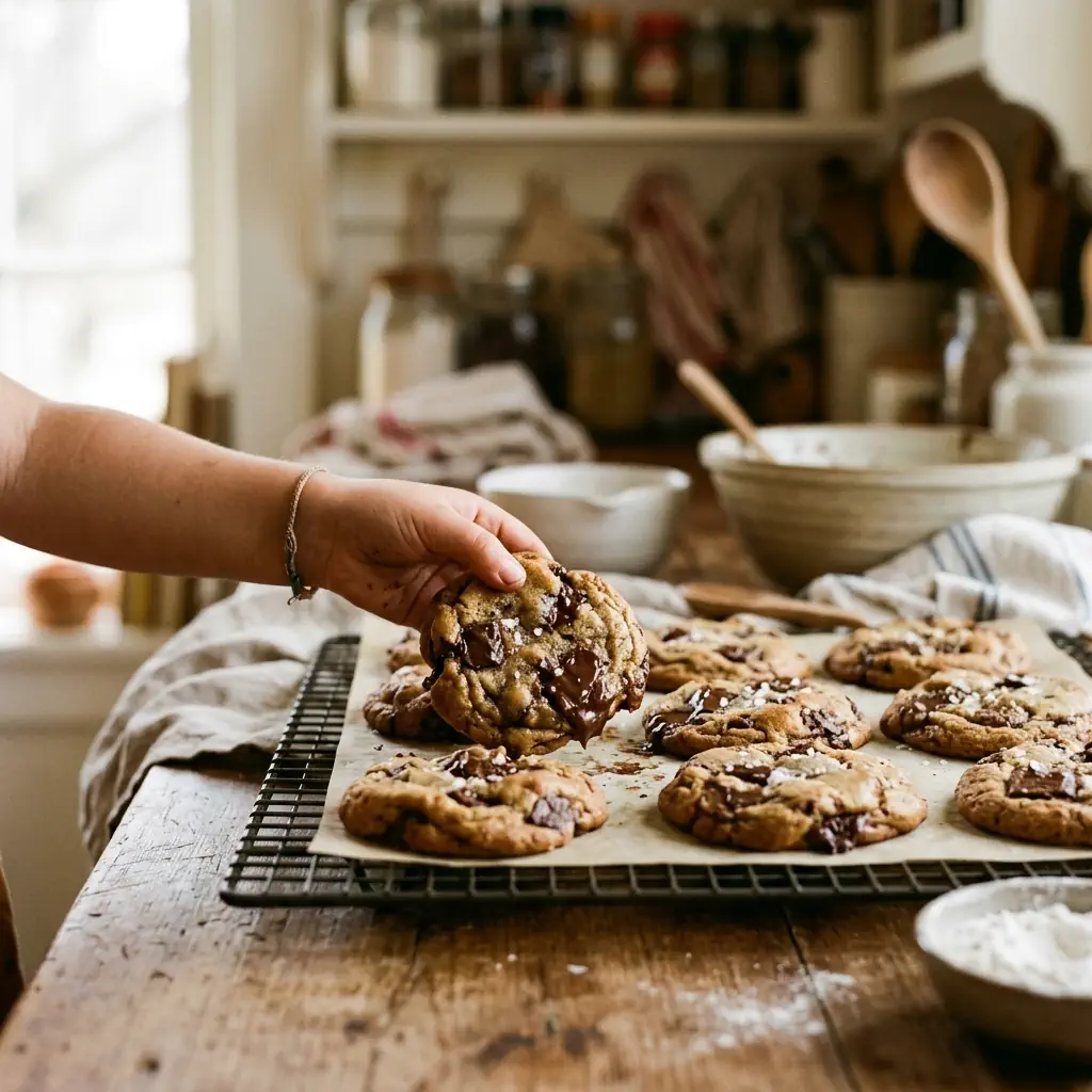 Cookies maison aux pépites de chocolat