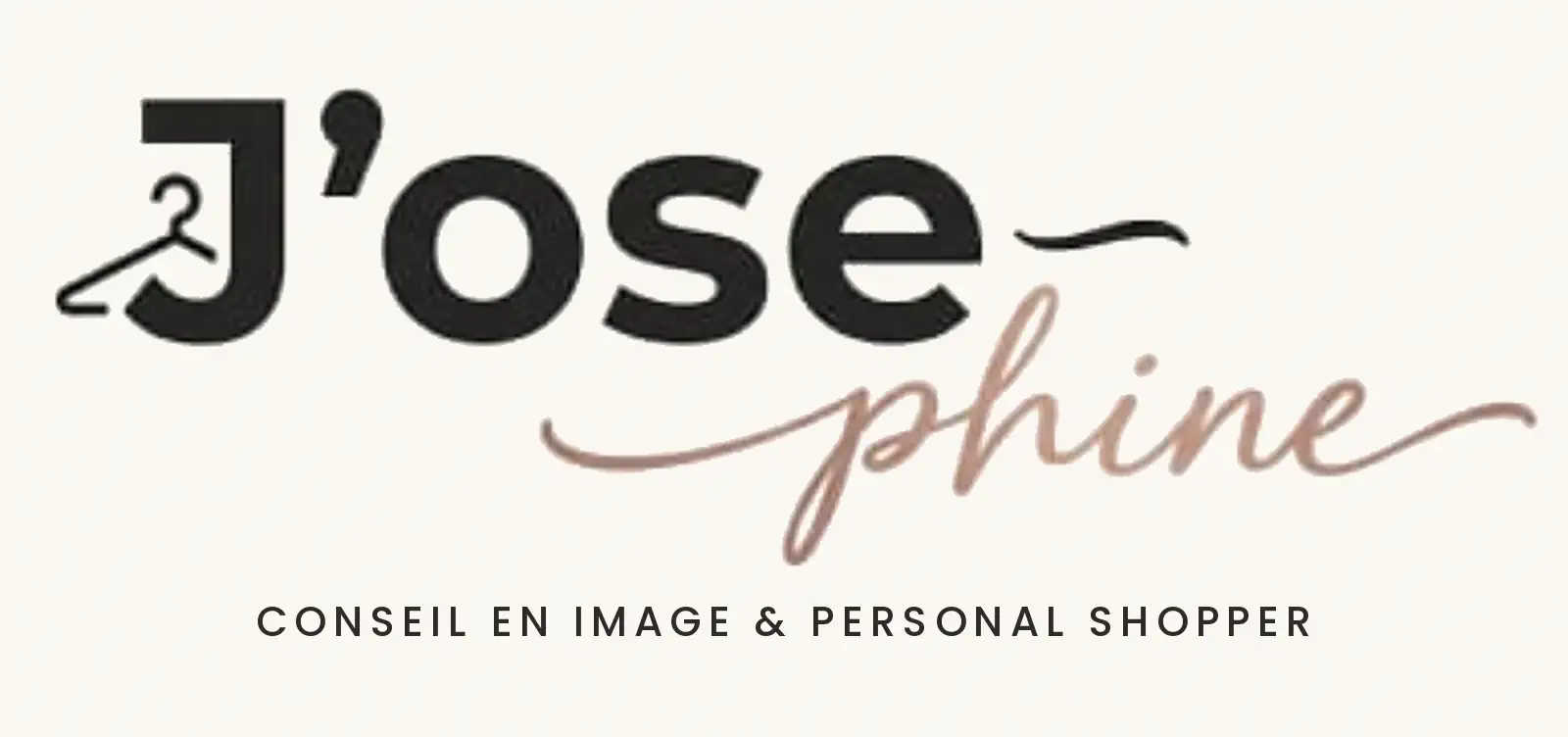 Logo J'ose-phine, conseil en image et personal shopper