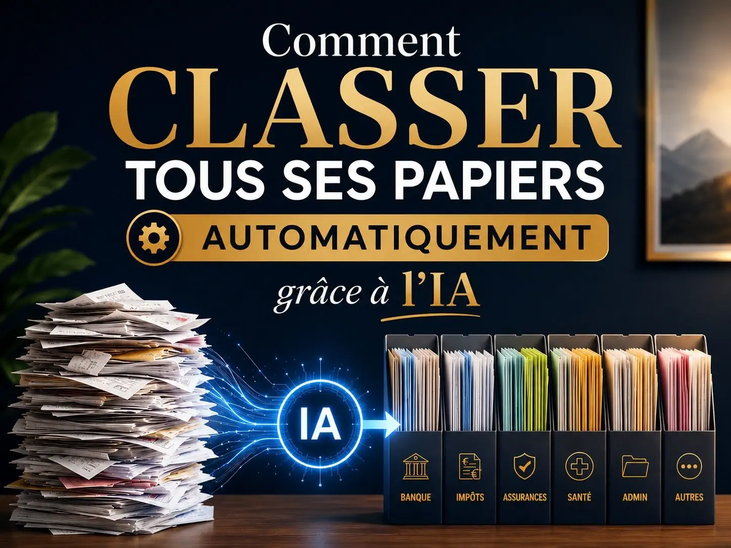 Comment classer tous ses papiers automatiquement grâce à l'IA