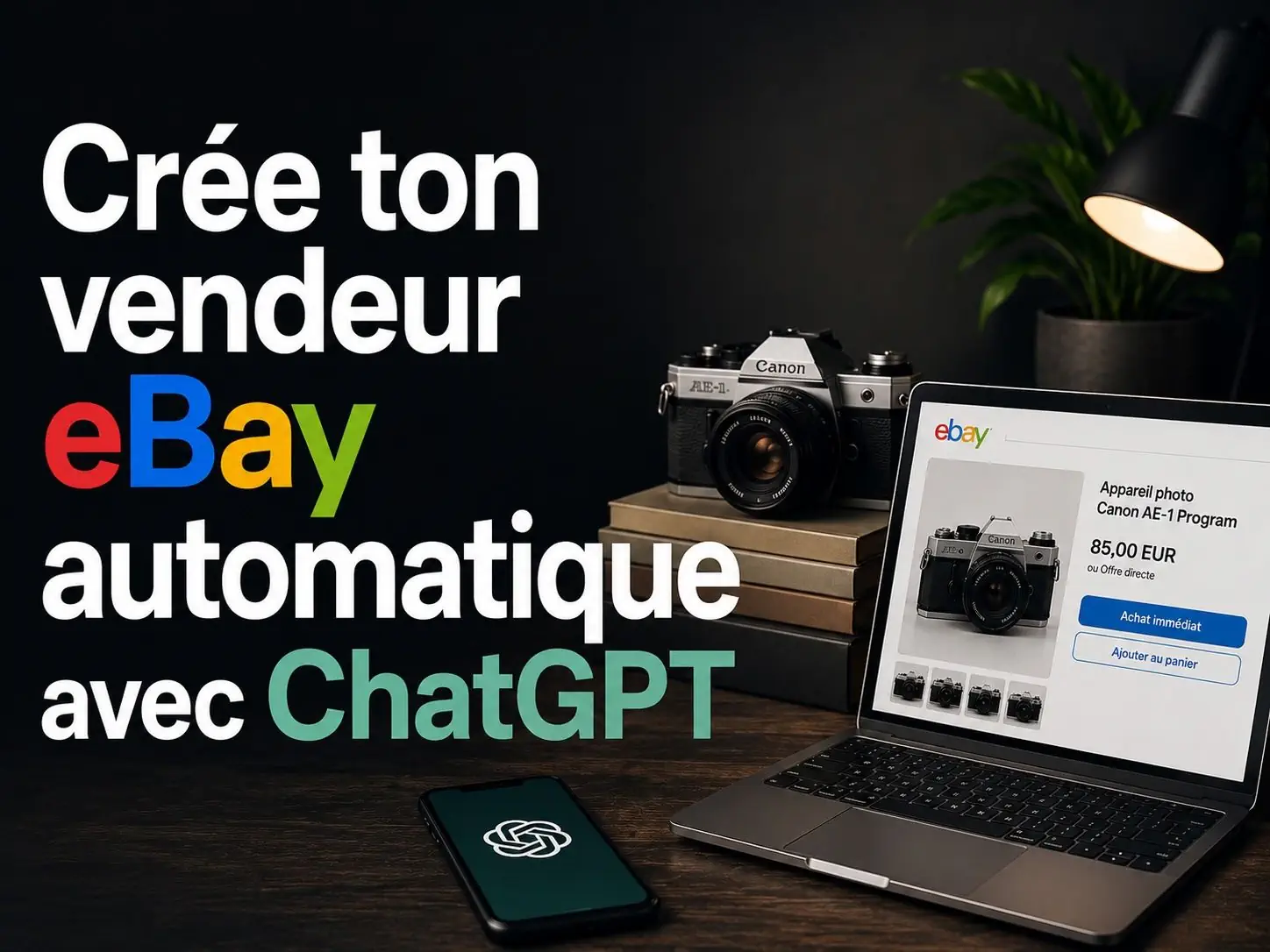 Crée ton vendeur eBay automatique avec ChatGPT