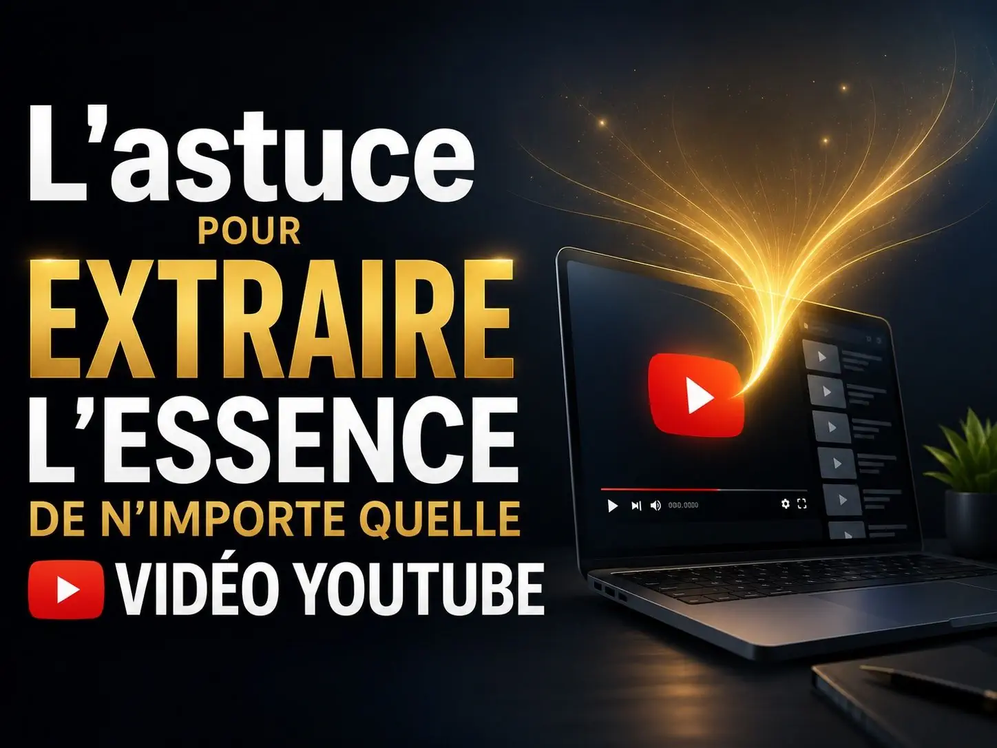 L'astuce pour extraire l'essence de n'importe quelle vidéo YouTube (sans même la regarder)
