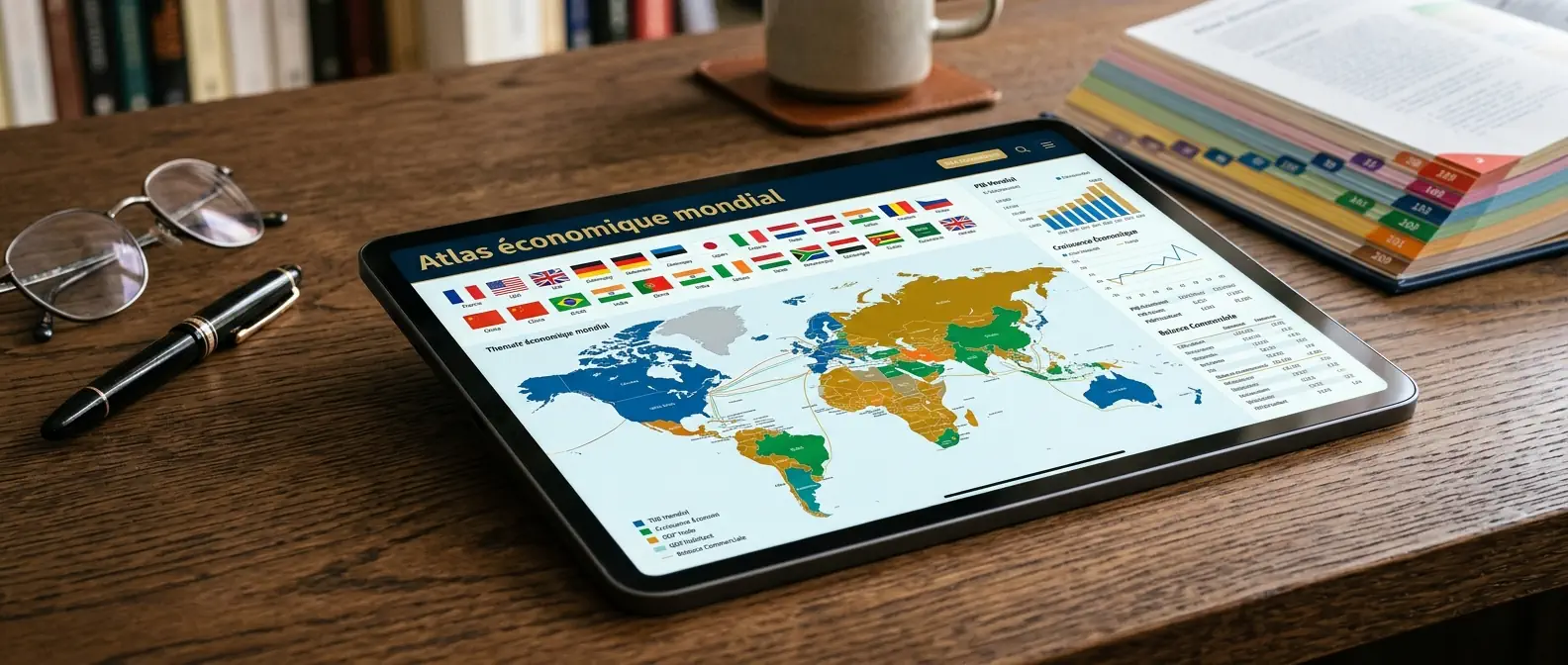 Couverture de l'Atlas économique mondial