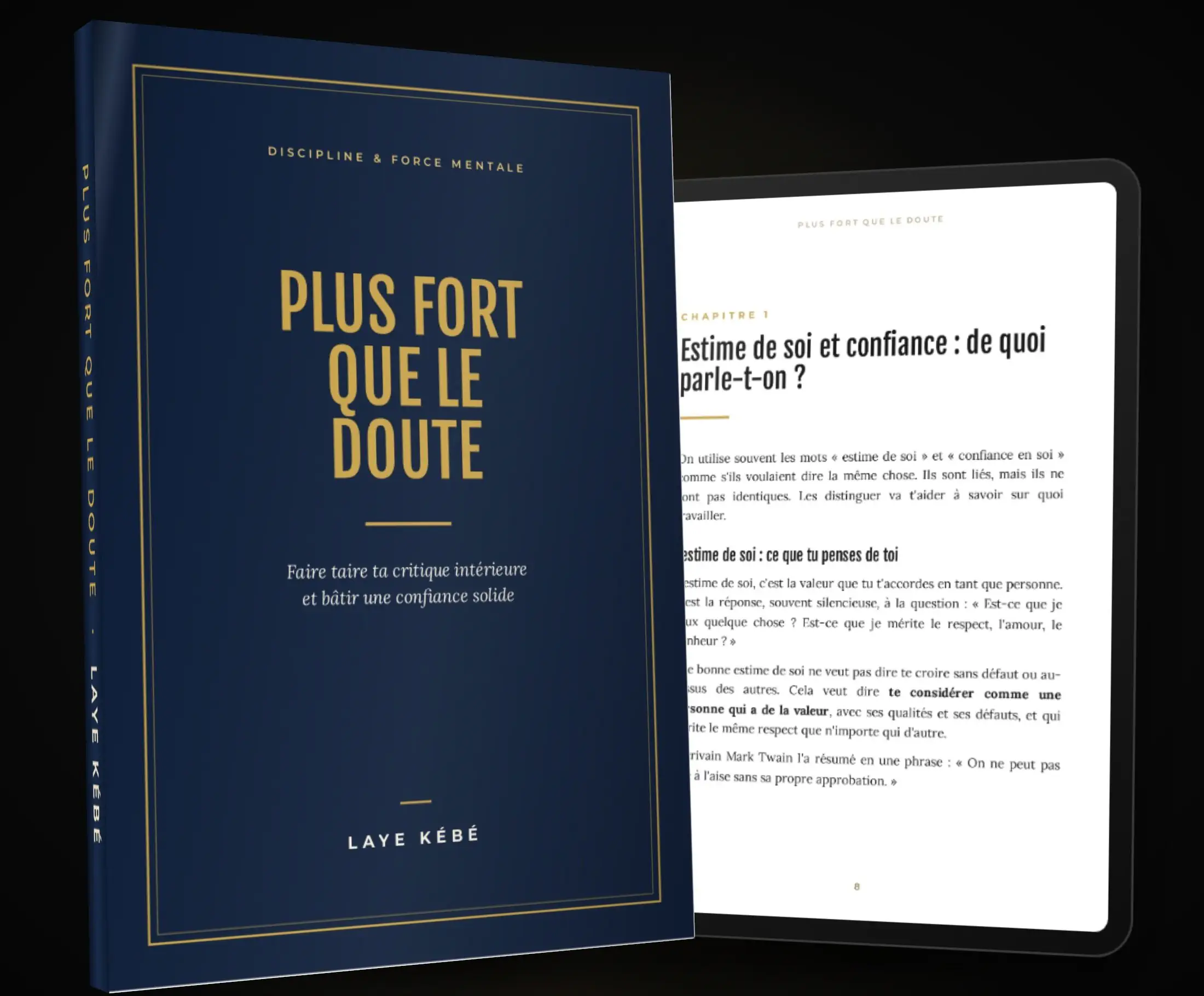 Plus fort que le doute – livre et tablette