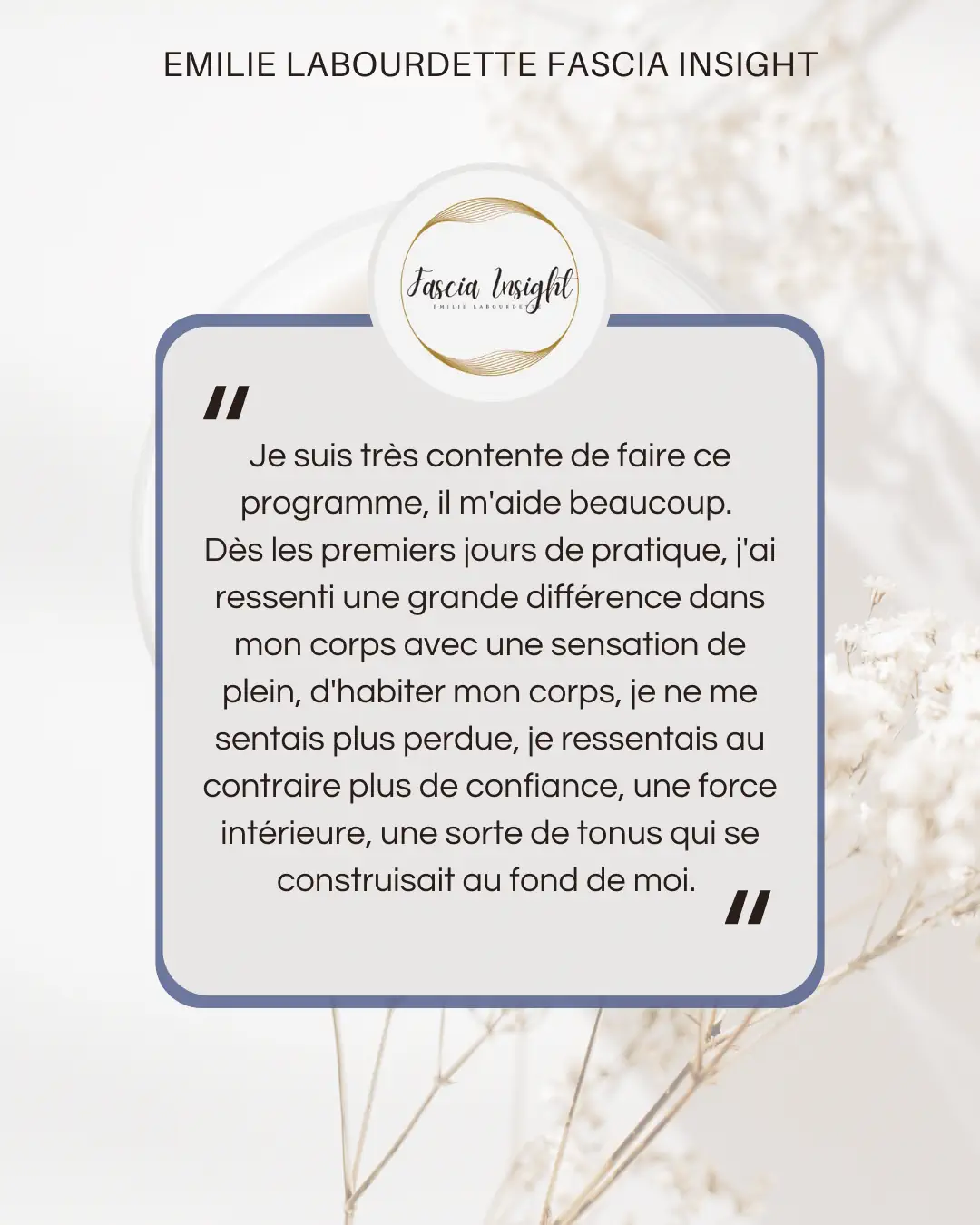 Témoignage